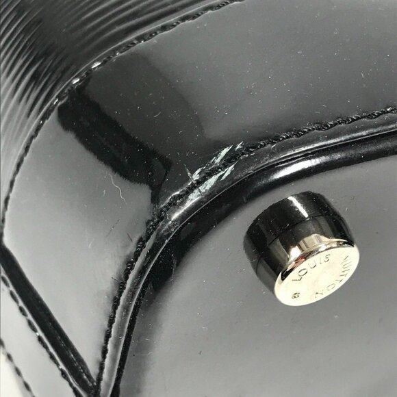 LOUIS VUITTON Black Leather Bag - Picture 7 of 16